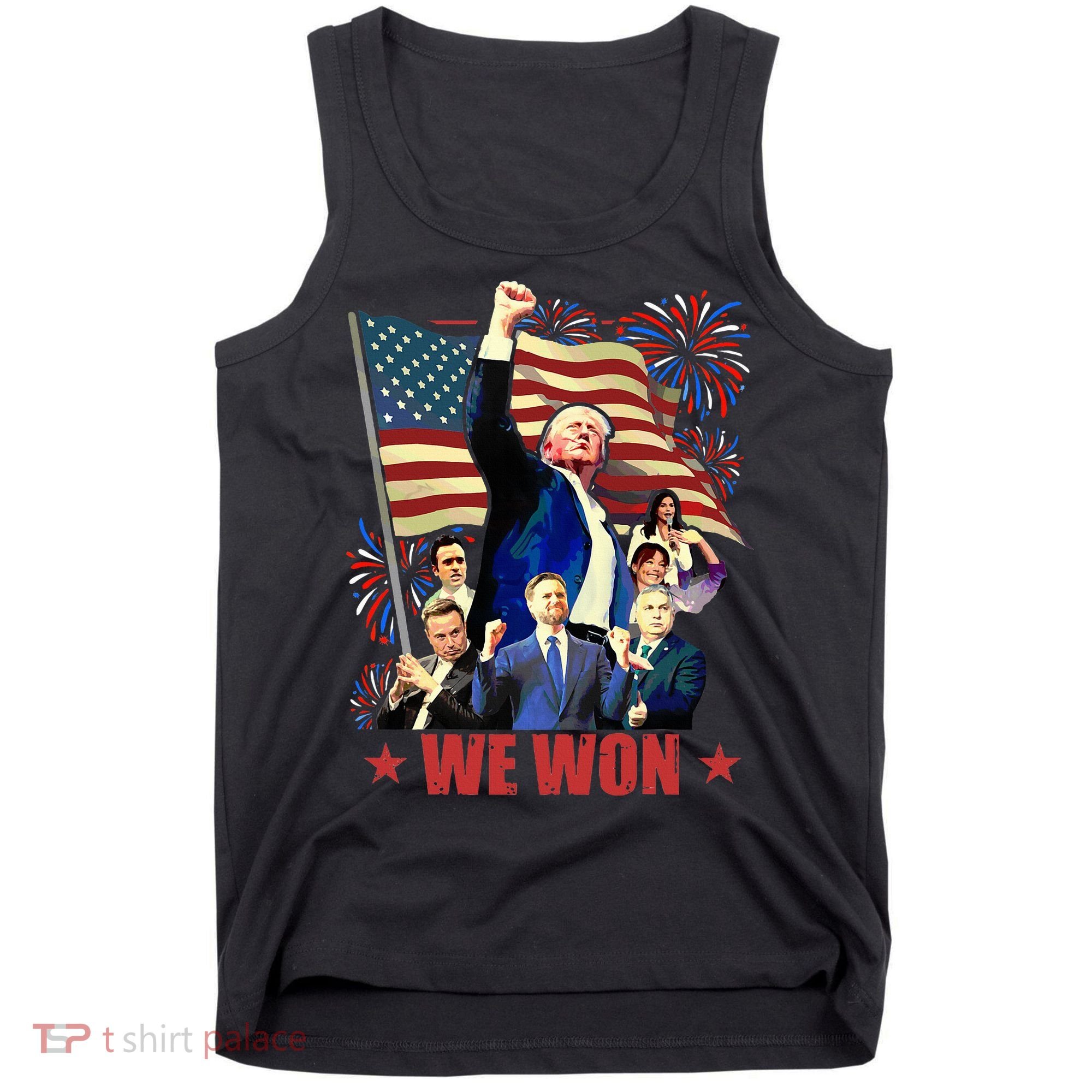 Donald Trump J.D Vance 2024 Made History Trump Legend Tank Top