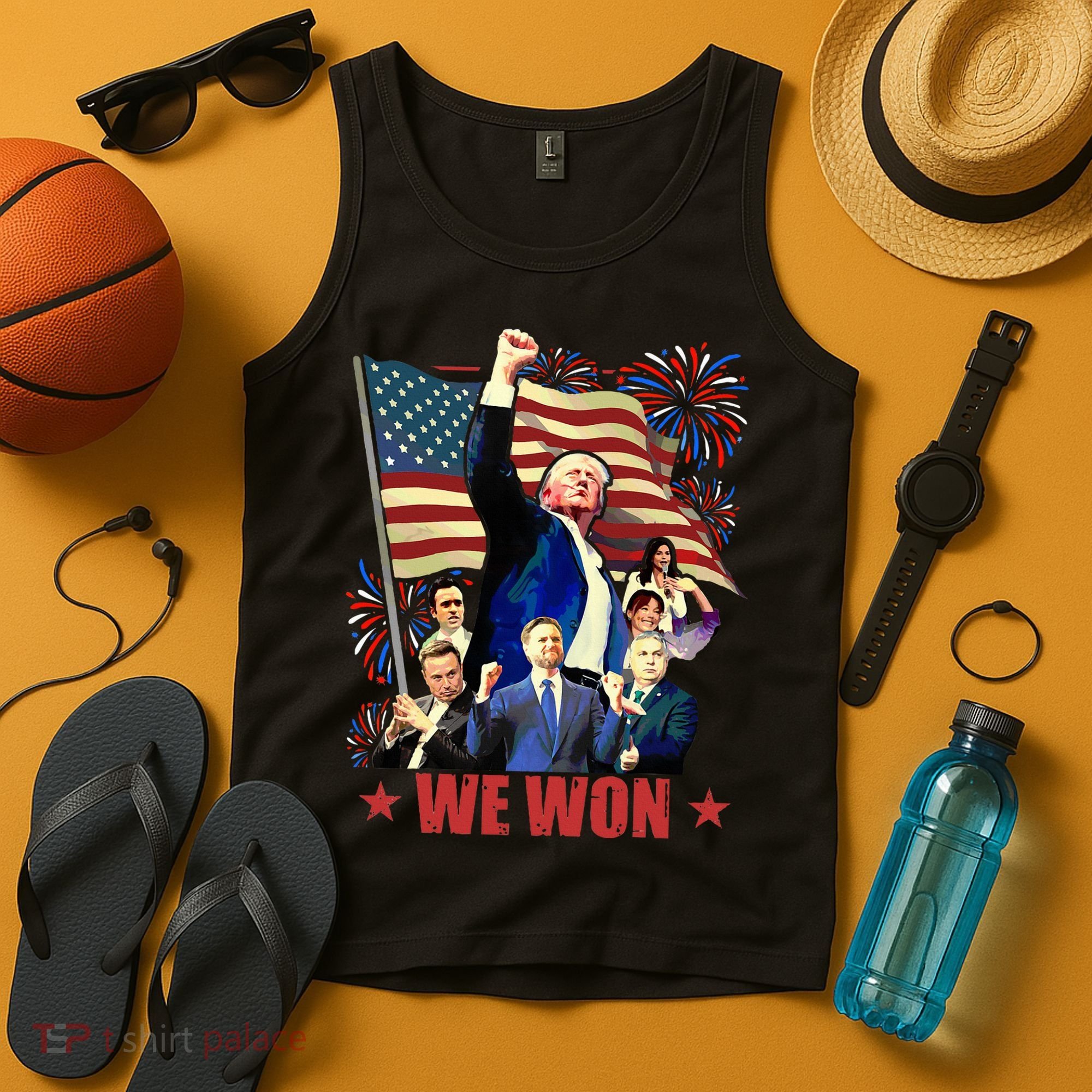 Donald Trump J.D Vance 2024 Made History Trump Legend Tank Top