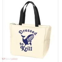 Dressed To Krill Funny Killer Whale Tote Bag thumb 3