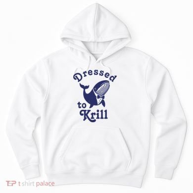 Dressed To Krill Funny Killer Whale Hoodie