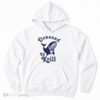 Dressed To Krill Funny Killer Whale Hoodie thumb 0