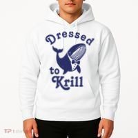 Dressed To Krill Funny Killer Whale Hoodie thumb 2