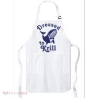 Dressed To Krill Funny Killer Whale Apron thumb 0