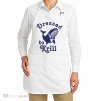 Dressed To Krill Funny Killer Whale Apron thumb 2