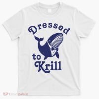 Dressed To Krill Funny Killer Whale T-Shirt thumb 0