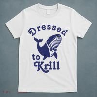 Dressed To Krill Funny Killer Whale T-Shirt thumb 5