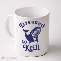 Dressed To Krill Funny Killer Whale Coffee Mug thumb 0