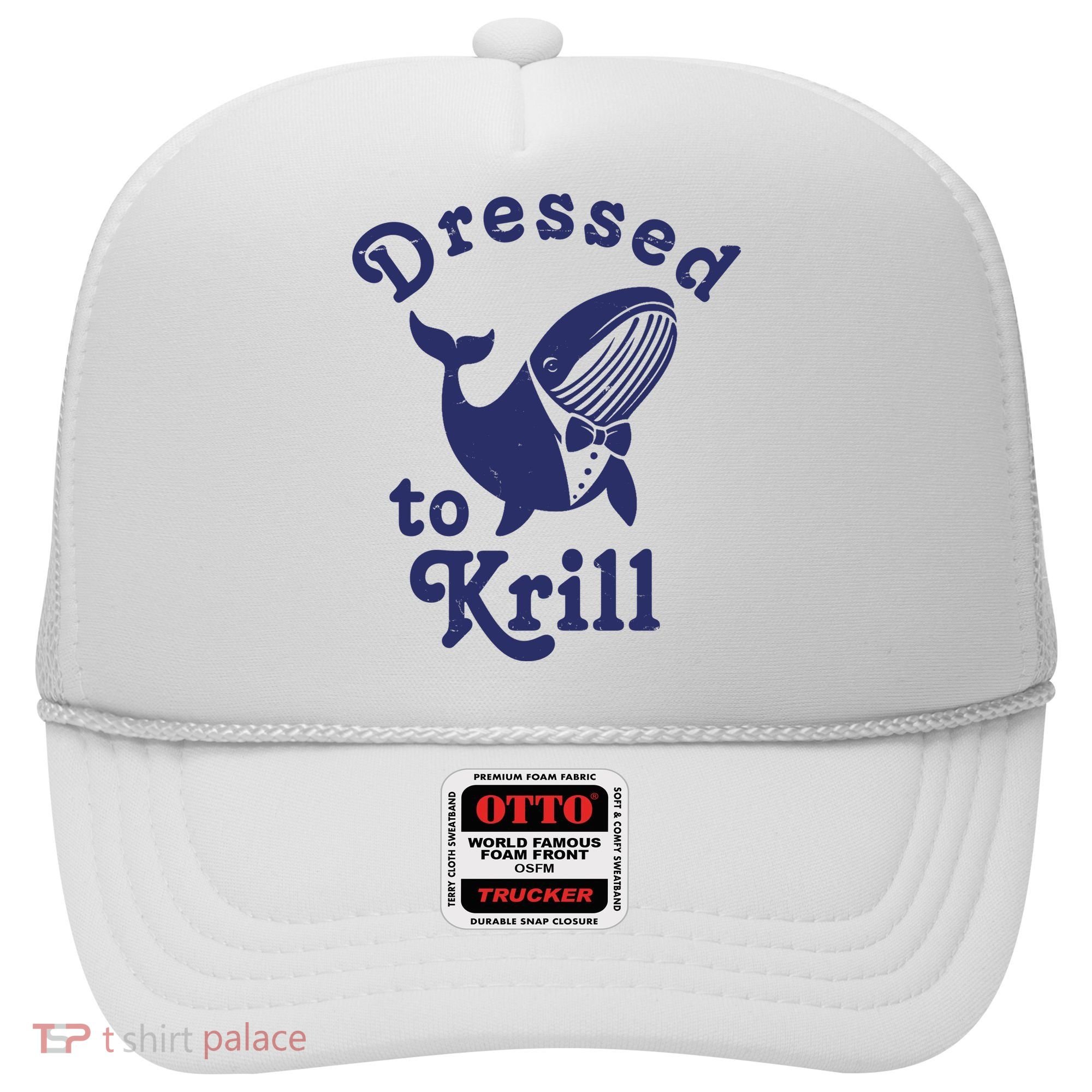 Dressed To Krill Funny Killer Whale Hat