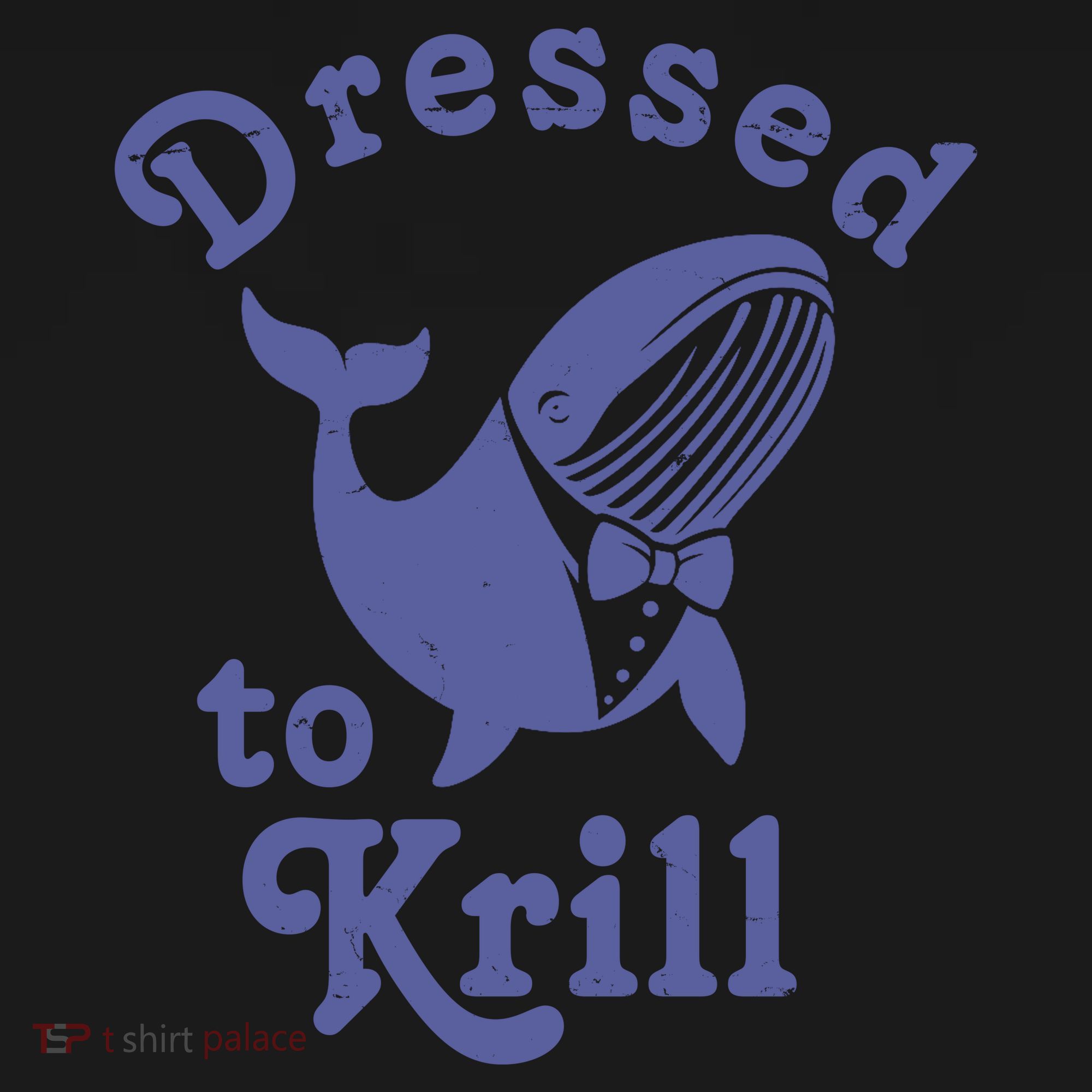 Dressed To Krill Whale Funny Ornament