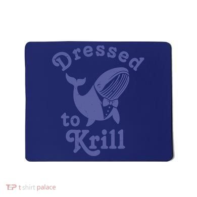 Dressed To Krill Whale Funny Mousepad