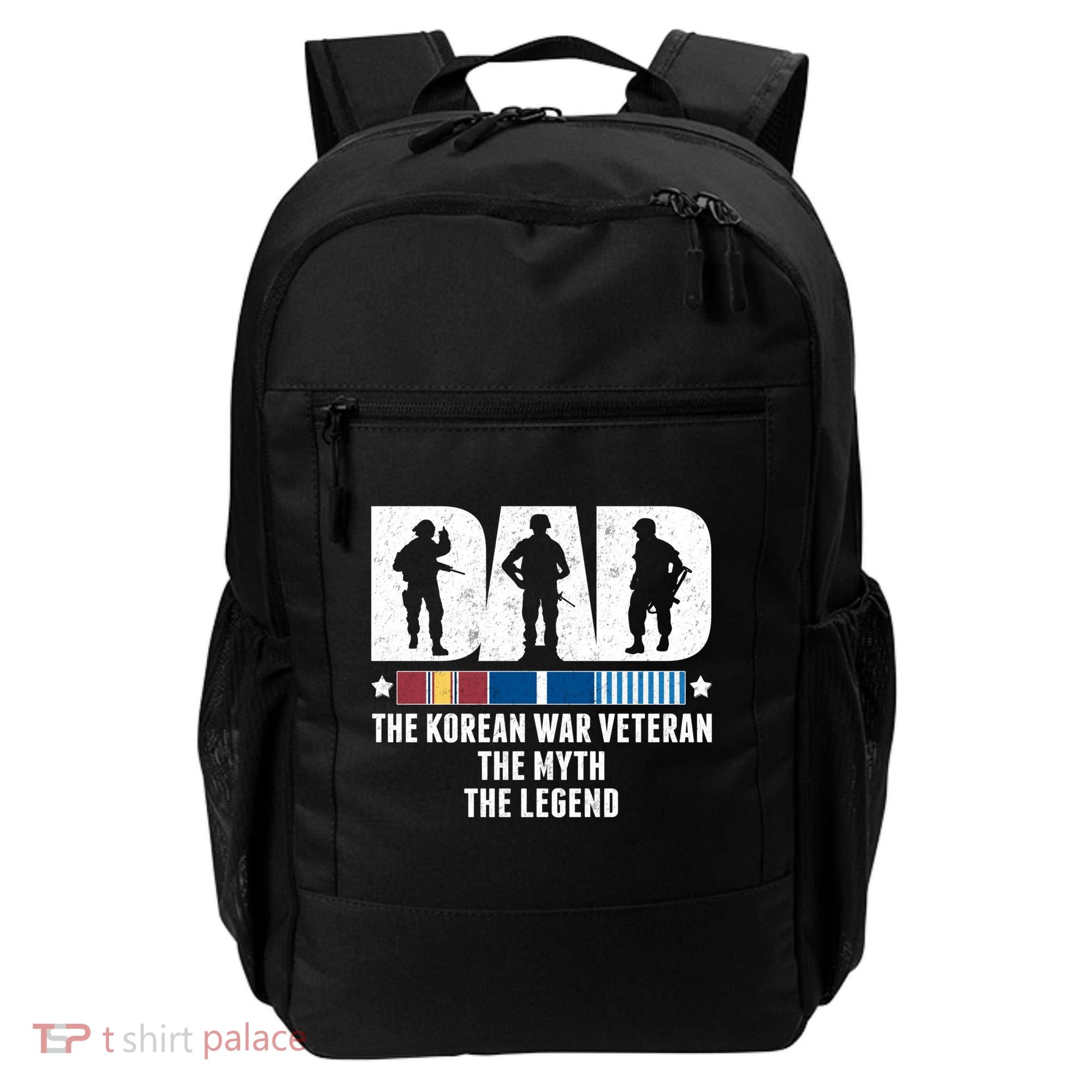 Dad The Korean War Veteran The Myth The Legend Gift Backpack