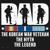 Dad The Korean War Veteran The Myth The Legend Gift Women's Hoodie thumb 2