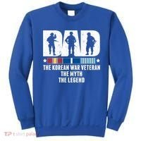 Dad The Korean War Veteran The Myth The Legend Gift Sweatshirt thumb 0