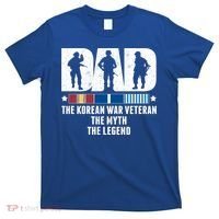 Dad The Korean War Veteran The Myth The Legend Gift T-Shirt thumb 0