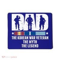 Dad The Korean War Veteran The Myth The Legend Gift Mousepad thumb 0