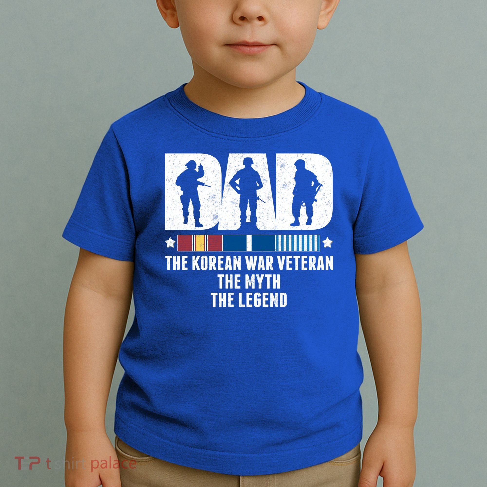 Dad The Korean War Veteran The Myth The Legend Gift Toddler T-Shirt