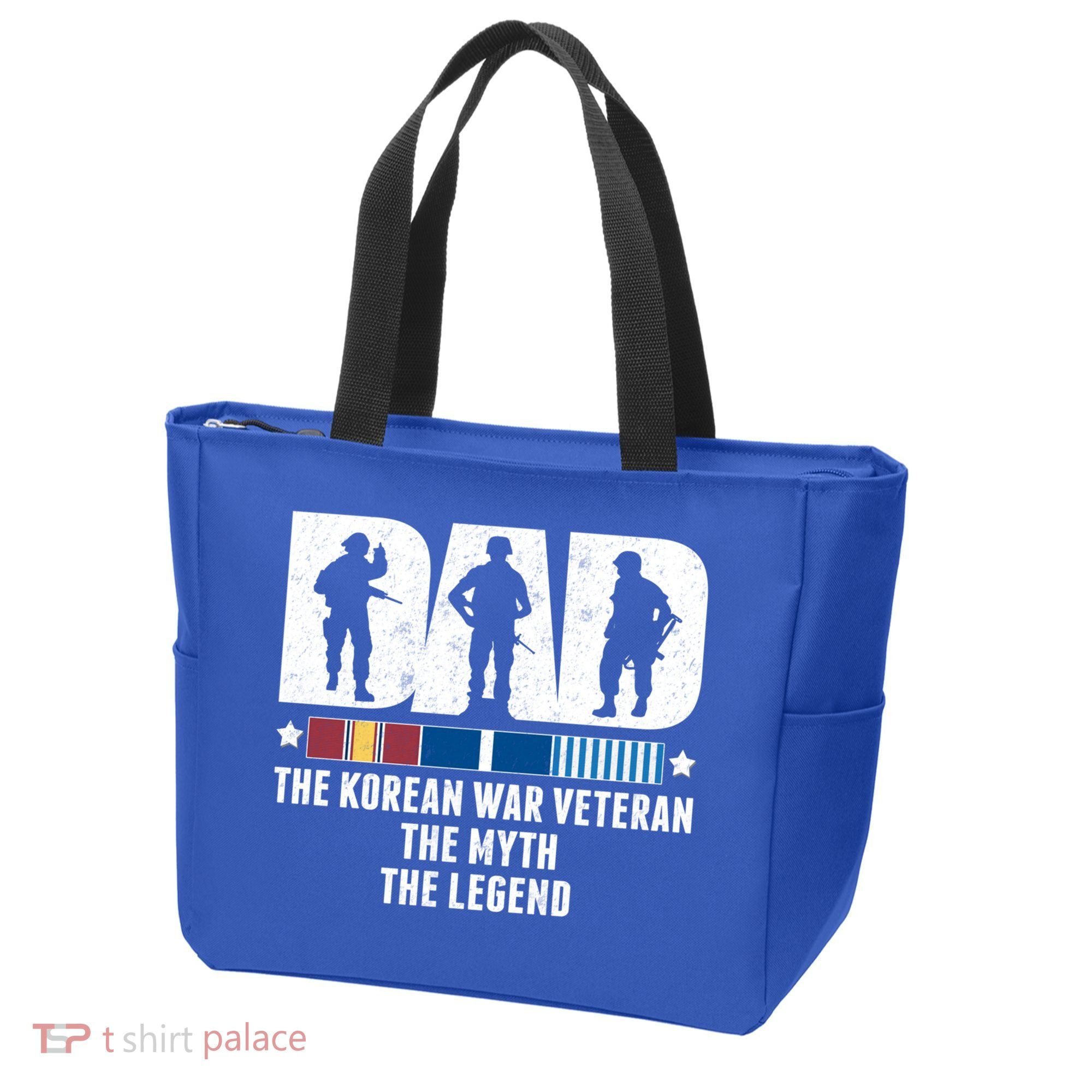 Dad The Korean War Veteran The Myth The Legend Gift Tote Bag