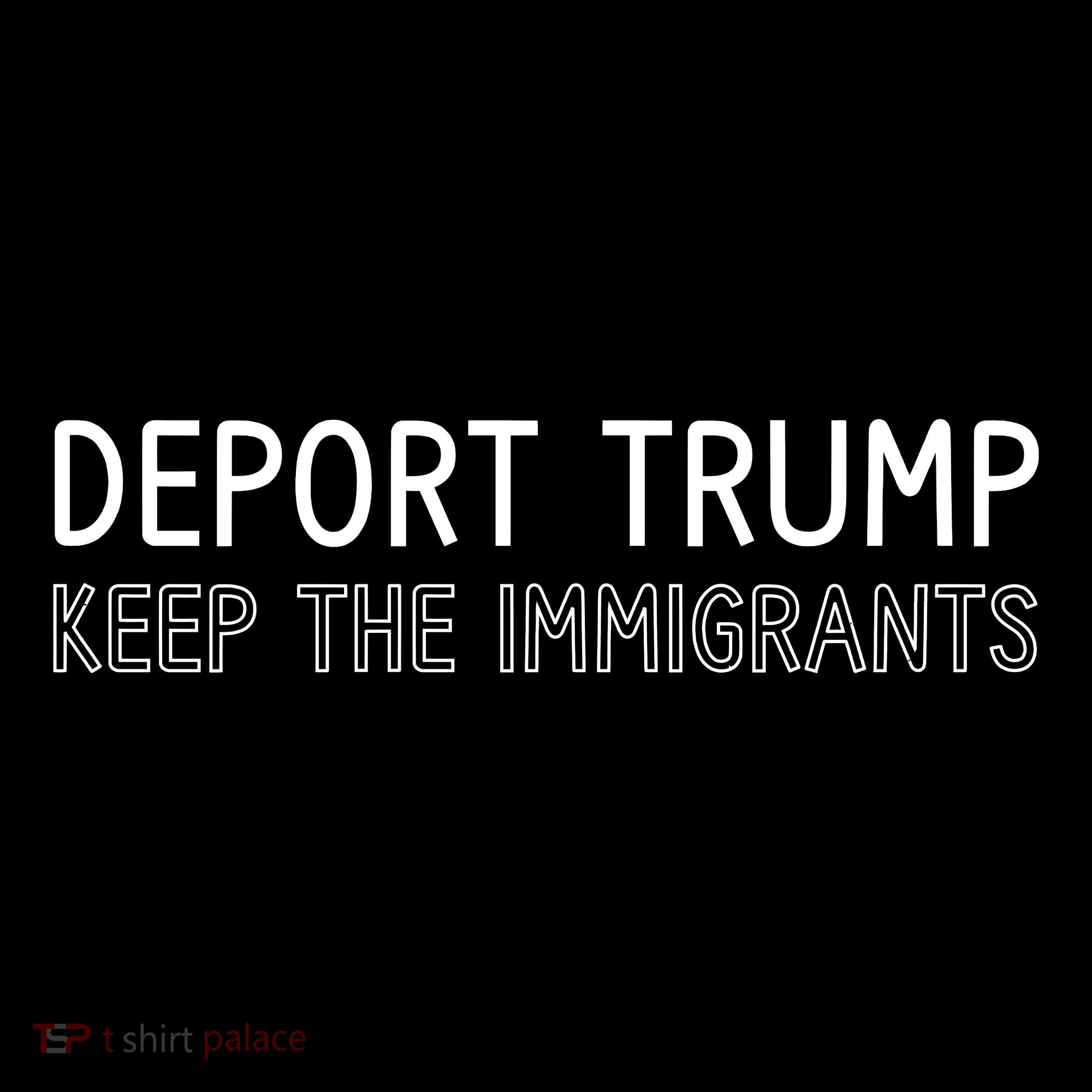 Deport Trump Keep The Immigrants Women's Hoodie