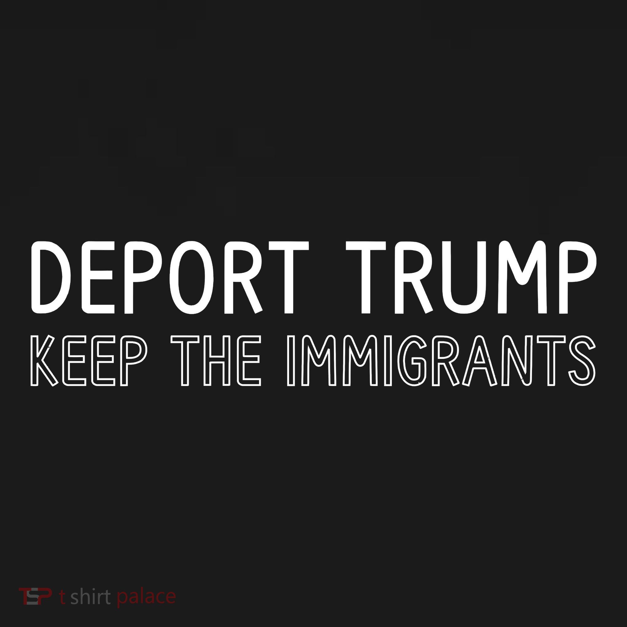 Deport Trump Keep The Immigrants Baby Bodysuit
