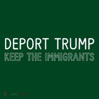 Deport Trump Keep The Immigrants Mousepad thumb 1