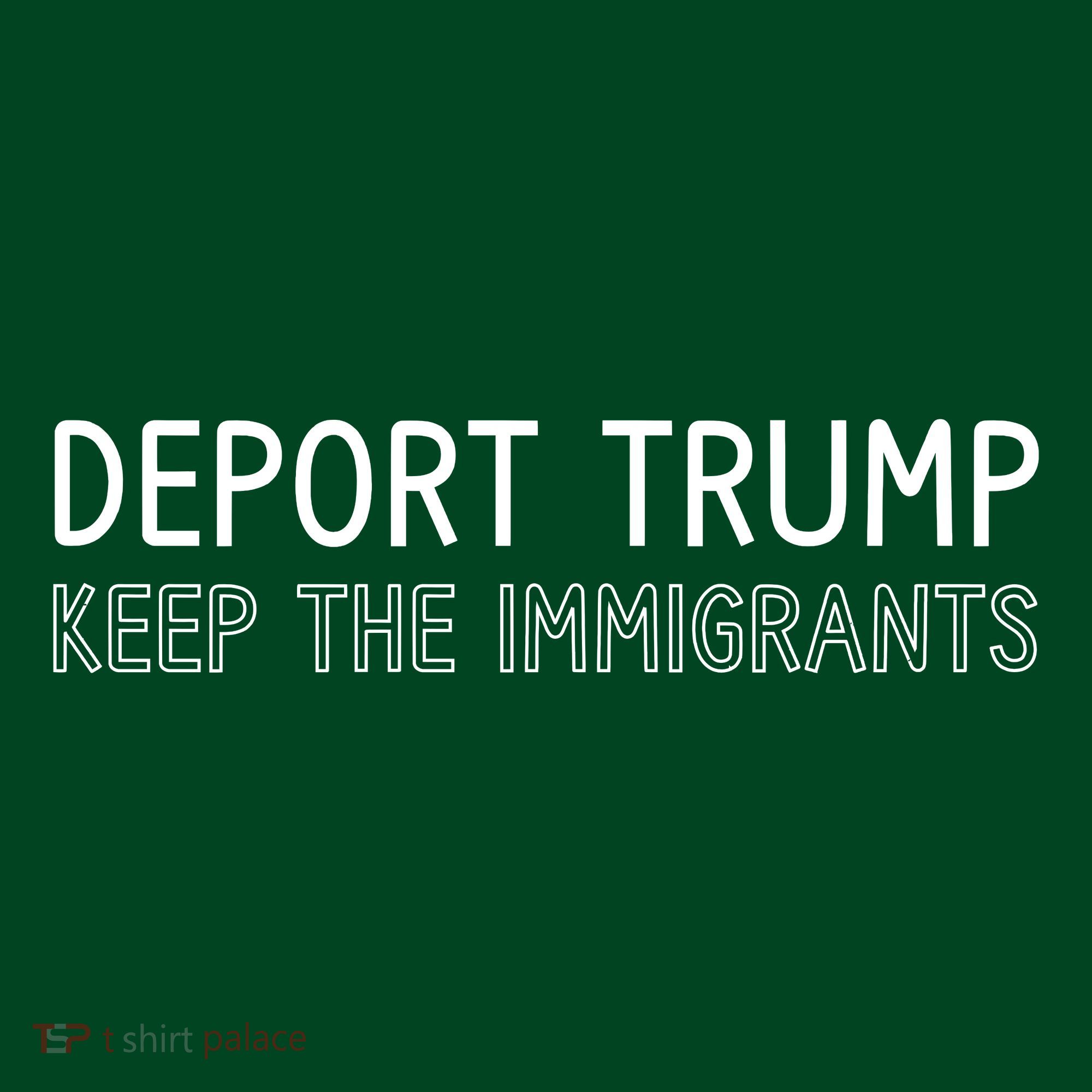 Deport Trump Keep The Immigrants Mousepad