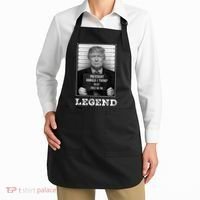 Trump 2024 Mugshot President Legend Apron thumb 2