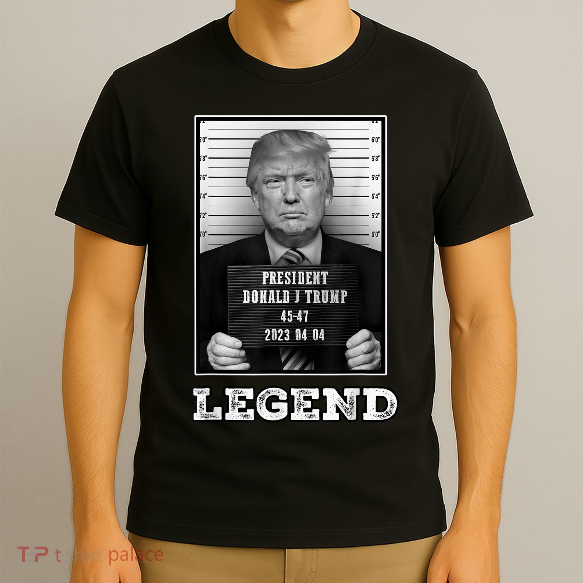 Trump 2024 Mugshot President Legend T-Shirt