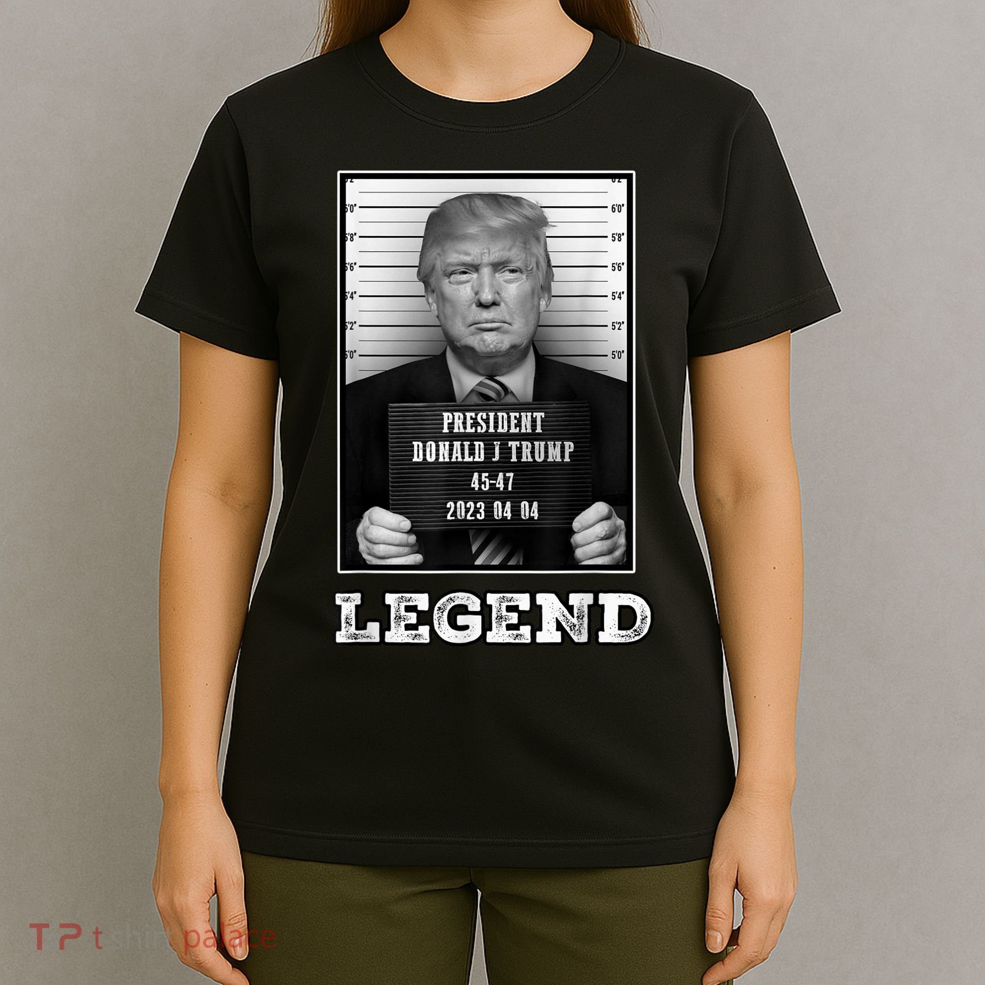 Trump 2024 Mugshot President Legend T-Shirt