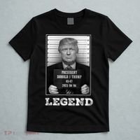 Trump 2024 Mugshot President Legend T-Shirt thumb 5