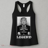 Trump 2024 Mugshot President Legend Women's Tank Top thumb 3