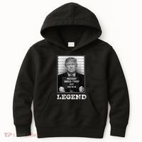 Trump 2024 Mugshot President Legend Kids Hoodie thumb 0