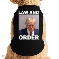 Donald Trump Law And Order Mugshot Doggie Tank thumb 0