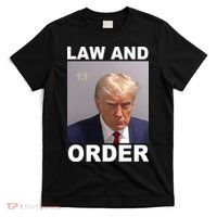 Donald Trump Law And Order Mugshot T-Shirt thumb 0