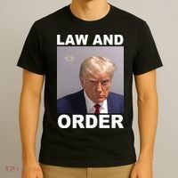 Donald Trump Law And Order Mugshot T-Shirt thumb 3