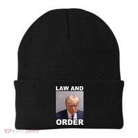 Donald Trump Law And Order Mugshot Beanie thumb 0