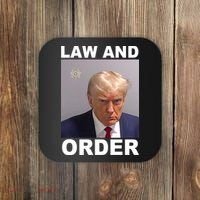 Donald Trump Law And Order Mugshot Coaster thumb 0