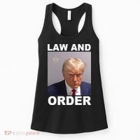 Donald Trump Law And Order Mugshot Women's Tank Top thumb 0