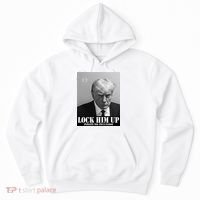 Donald Trump Lock Him Up Inmate Mugshot Hoodie thumb 0