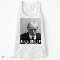 Donald Trump Lock Him Up Inmate Mugshot Women's Tank Top thumb 0