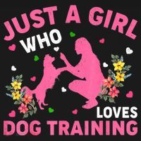 Dog Training Lover Just A Girl Who Loves Dog Training Women's Hoodie thumb 2