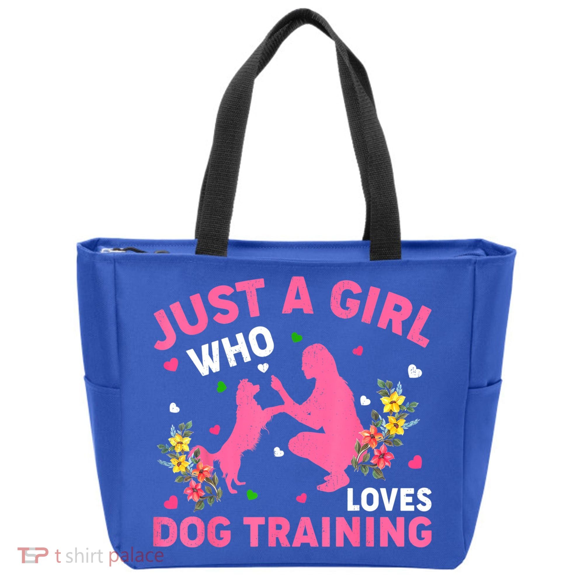Dog Training Lover Just A Girl Who Loves Dog Training Tote Bag