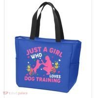Dog Training Lover Just A Girl Who Loves Dog Training Tote Bag thumb 3