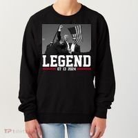 Donald Trump Legend 07/13/2024 Rally Pennsylvania Women's Sweatshirt thumb 0