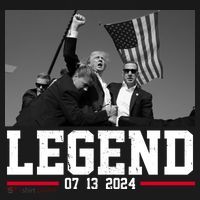 Donald Trump Legend 07/13/2024 Rally Pennsylvania Apron thumb 3
