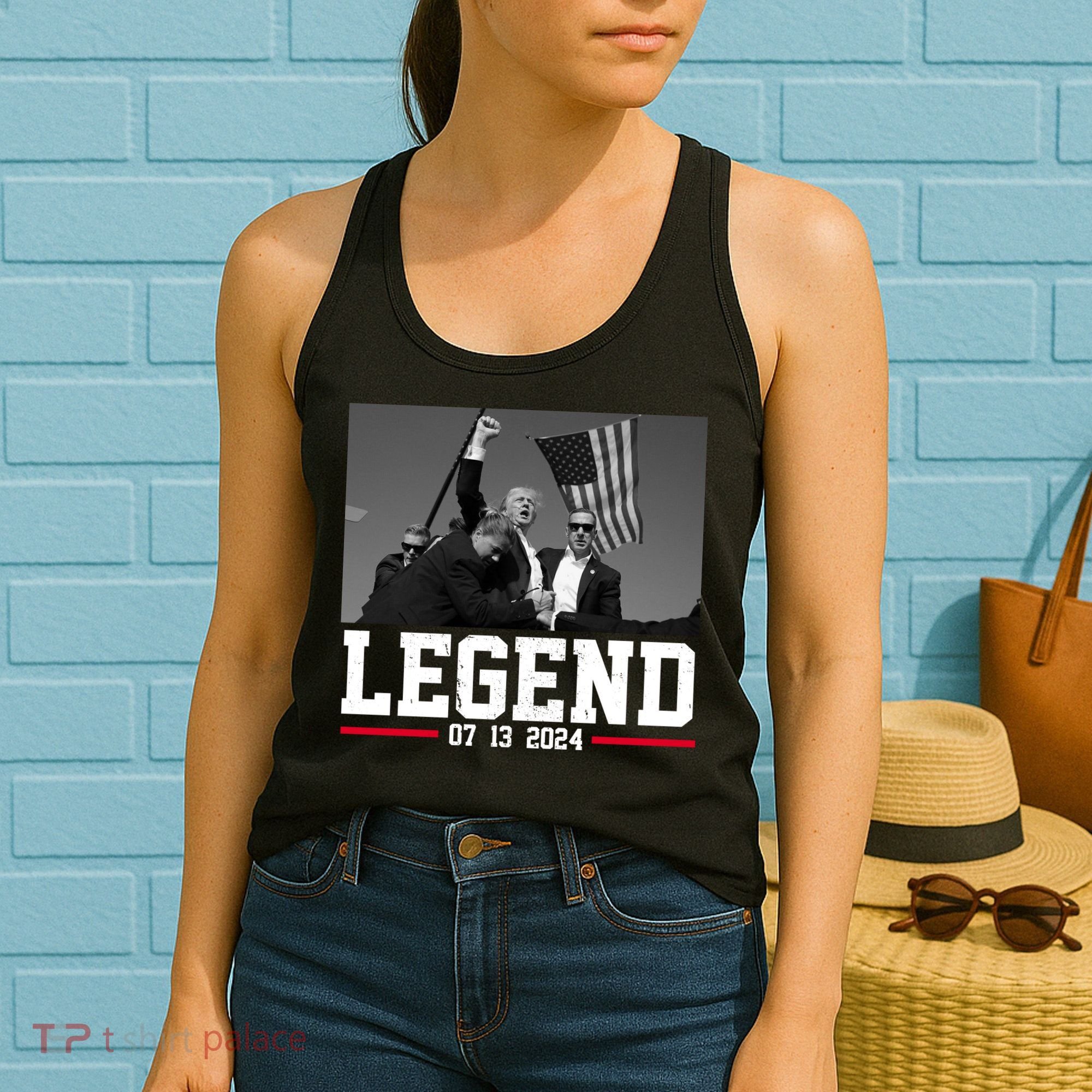 Donald Trump Legend 07/13/2024 Rally Pennsylvania Women's Tank Top