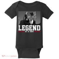 Donald Trump Legend 07/13/2024 Rally Pennsylvania Baby Bodysuit thumb 0