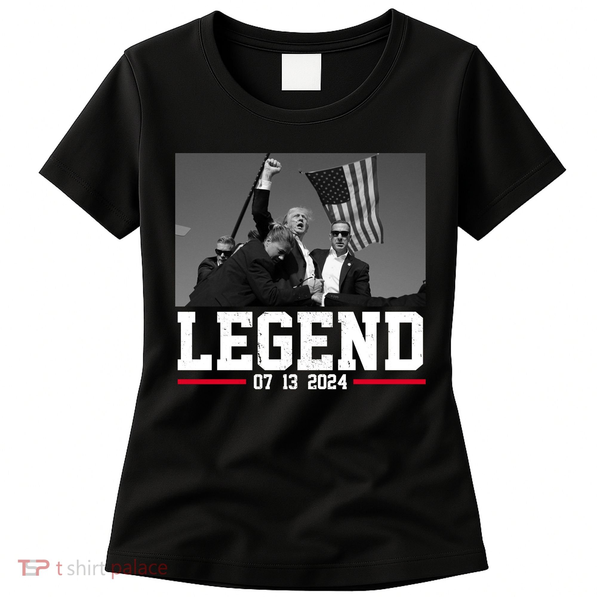 Donald Trump Legend 07/13/2024 Rally Pennsylvania Women's T-Shirt