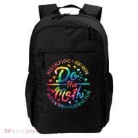 Do The Math Multiply Love Add Hope Math Teacher Tie Dye Backpack thumb 0