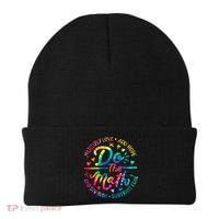 Do The Math Multiply Love Add Hope Math Teacher Tie Dye Beanie thumb 0