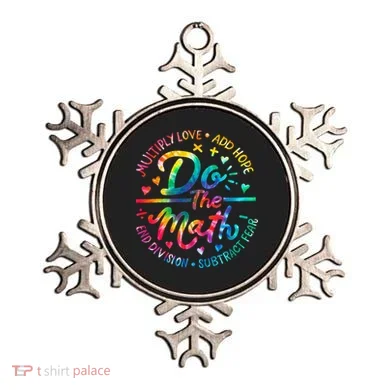 Do The Math Multiply Love Add Hope Math Teacher Tie Dye Ornament
